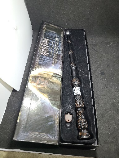 Noble Harry Potter Dumbledore Illuminating Light Up Tip Wand, 14&Prime;