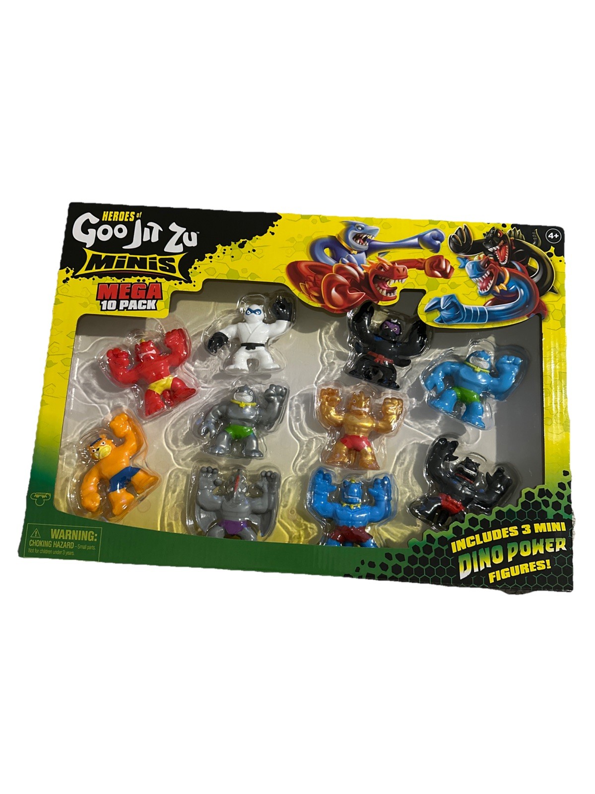 Heroes of Goo Jit Zu Minis, Minis Mega 10 Pack New In Box