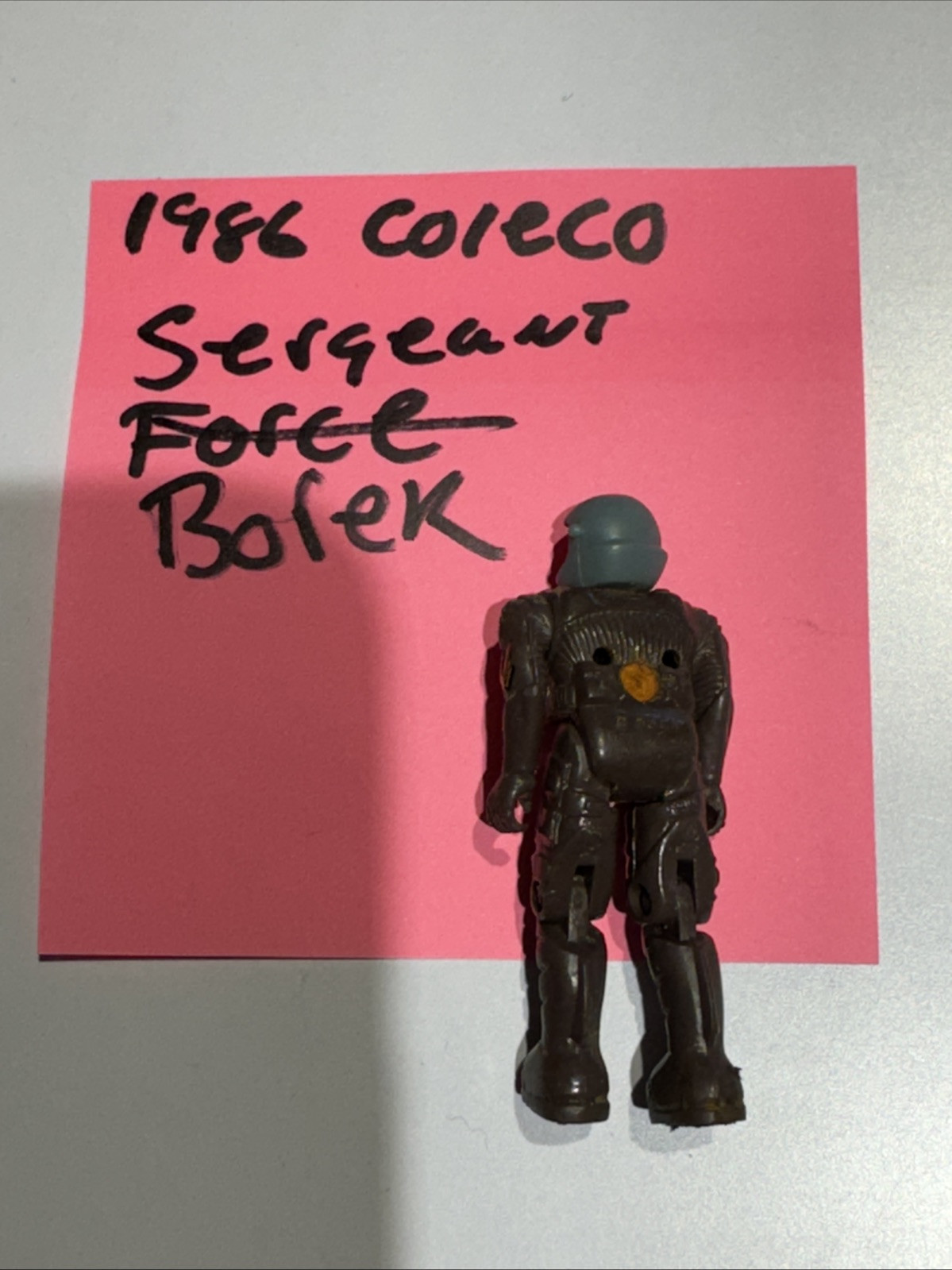 1986 Coleco Starcom US Space Force Shadow Force Action Figure Lot 6 Figures