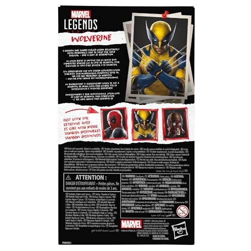 Marvel Legends Series Wolverine, Deadpool & Wolverine 6 Inch Action Figure G1661