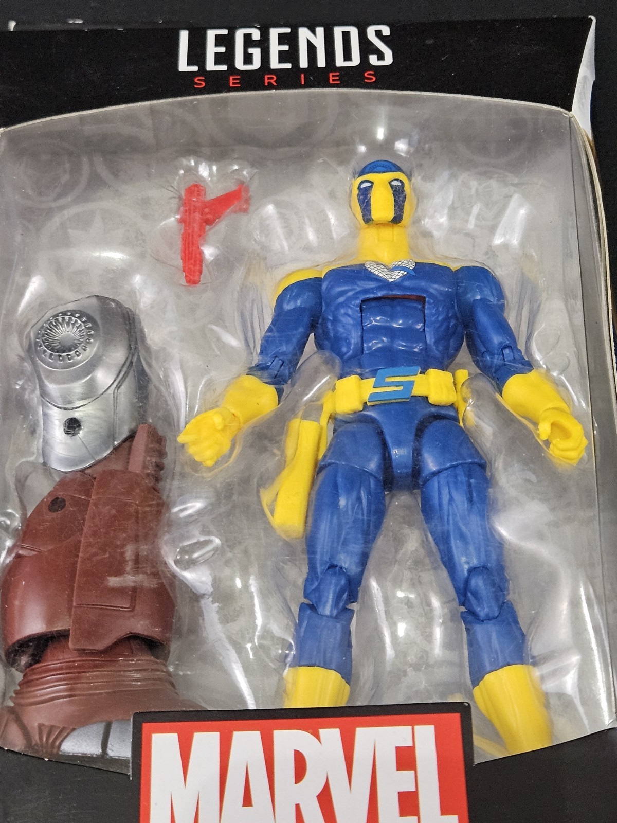 Hasbro Marvel Legends Spymaster 6” Action Figure Crimson Dynamo BAF Sealed