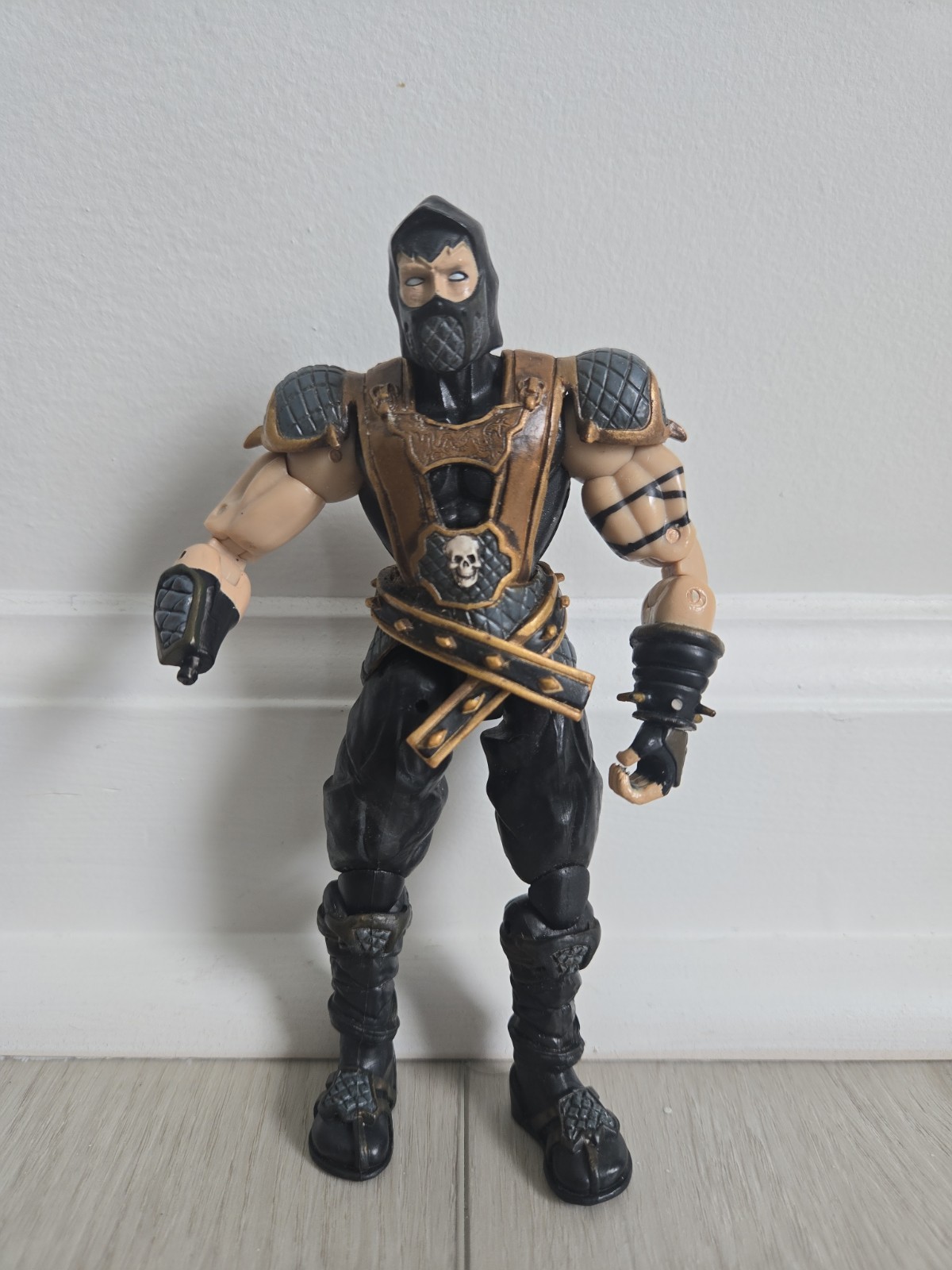 Mortal Kombat Scorpion Action Figure MK DECEPTION Jazwares 2005 6&Prime;