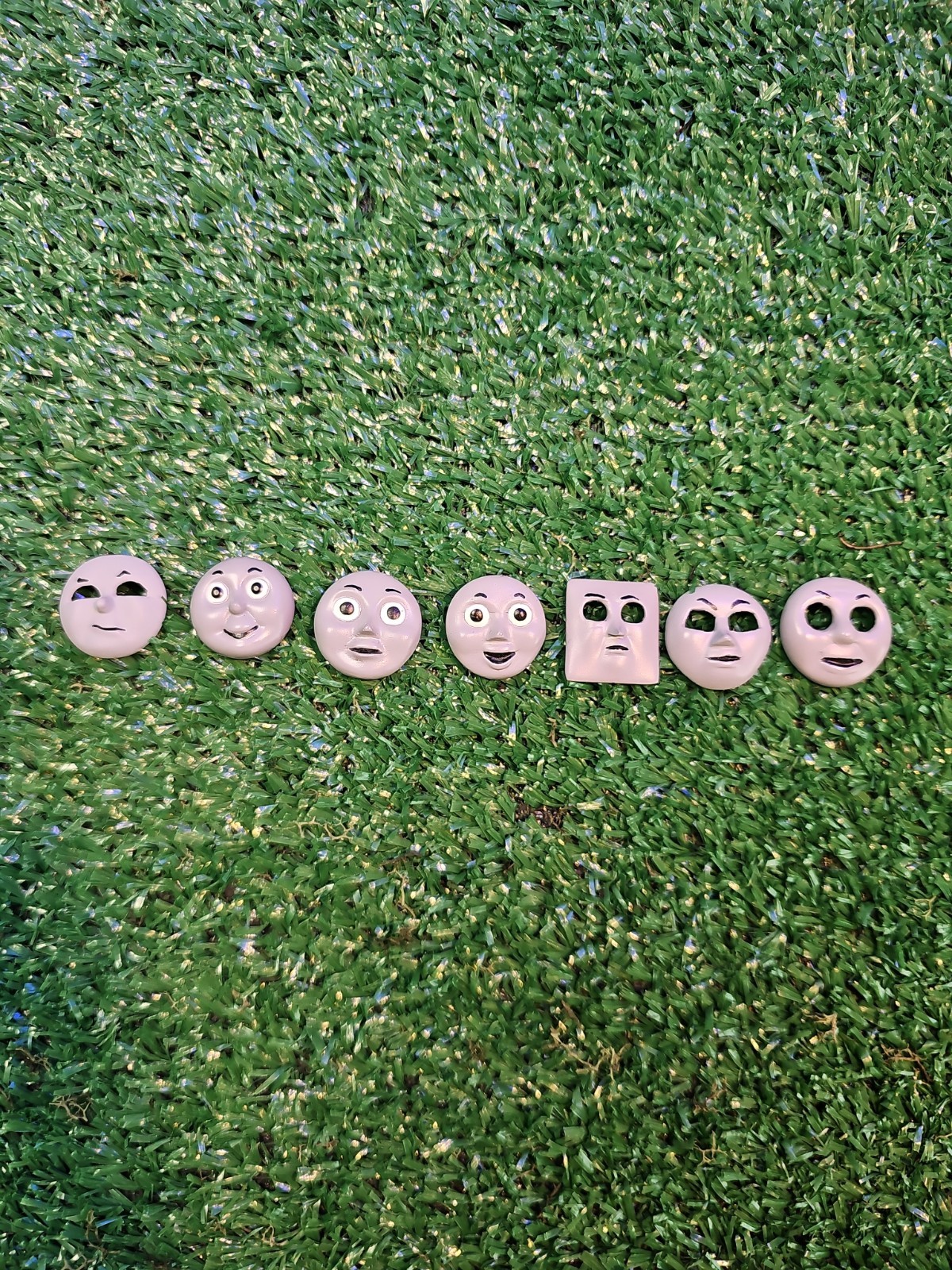 Custom Thomas And Friends Trackmaster 3D Printed Face Set (FAILED PRINTS)