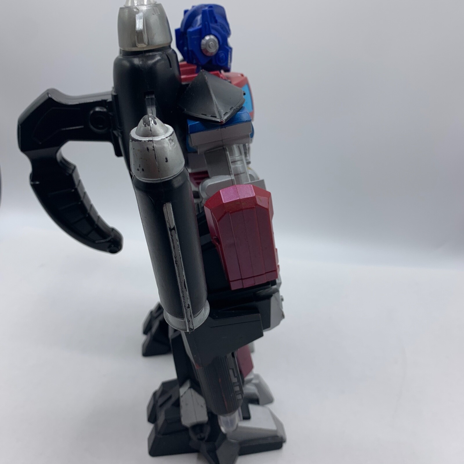 2008 Transformers Mega Power Bots OPTIMUS PRIME Hasbro 12&Prime; Lights Up