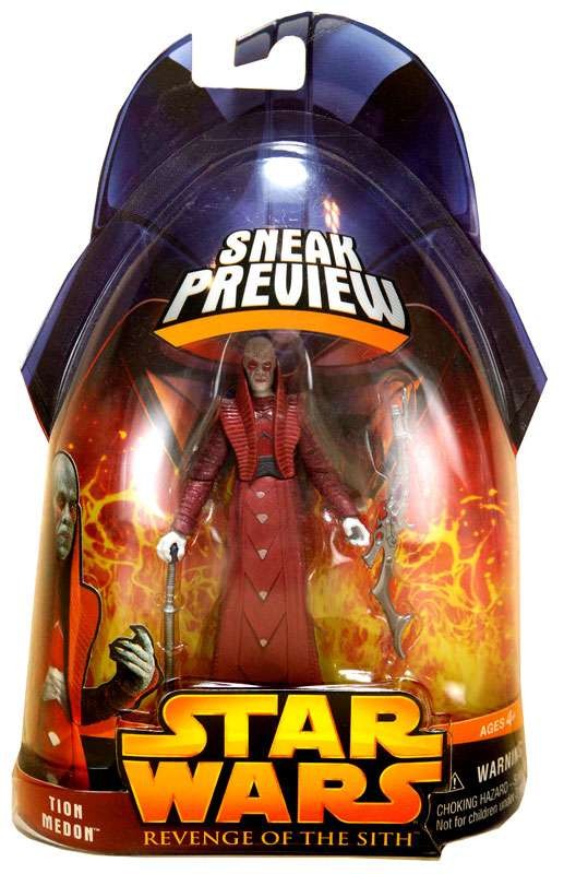 Star Wars Revenge of the Sith Basic Figures Tion Medon Action Figure