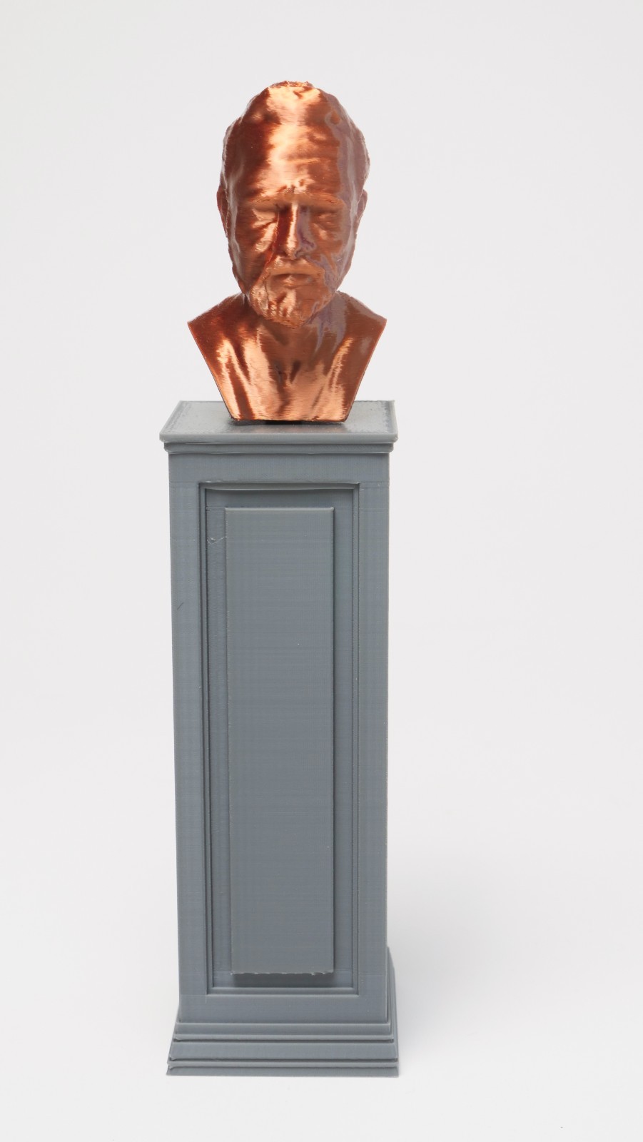 Star Wars Count Dooku Bust & Pedestal 6&Prime; 1:12 Scale 3D Printed