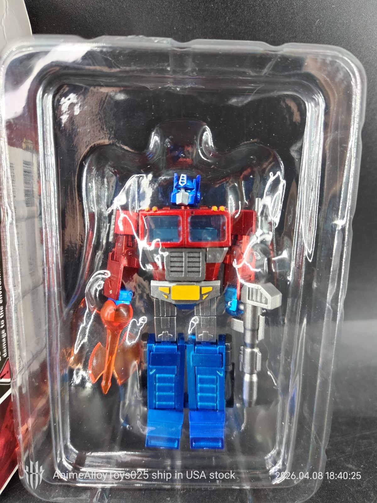 Galaxy Toys Mini-01 LeaderKing OP Commander Prime 6cm Metallic Ver./Org. USAship