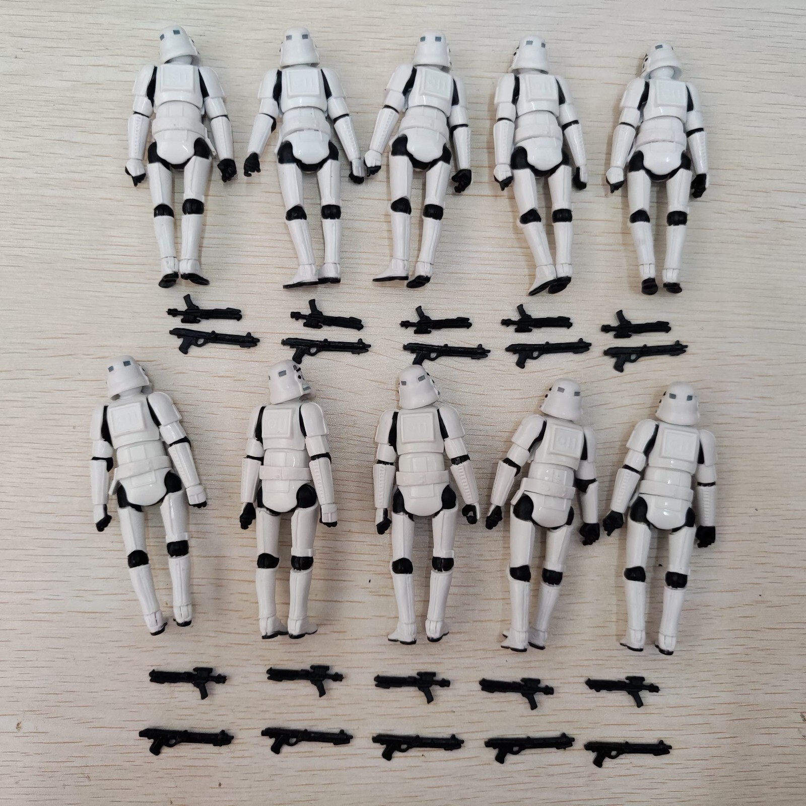 20pcs 3.75&Prime; Star Wars Stormtroopers Full Articulated Action Figure + 40 Blasters
