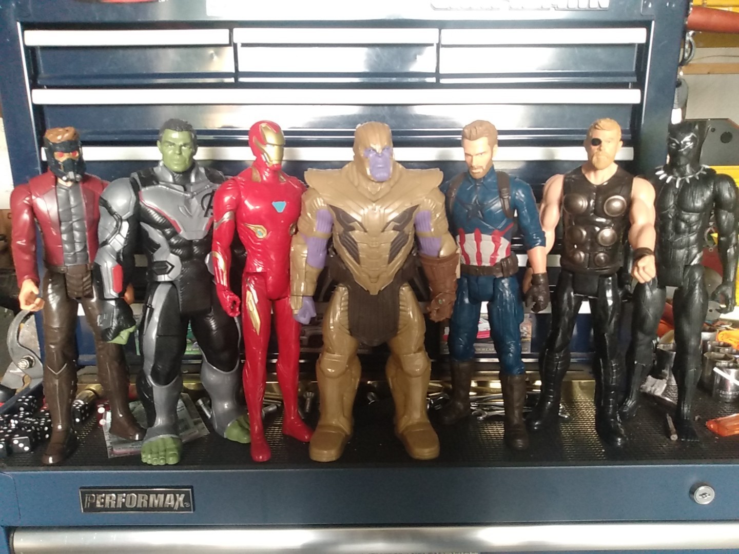 Lot Of 11 12” Avengers End Game Titan Hero Action Figures, Others Marvel Hasbro