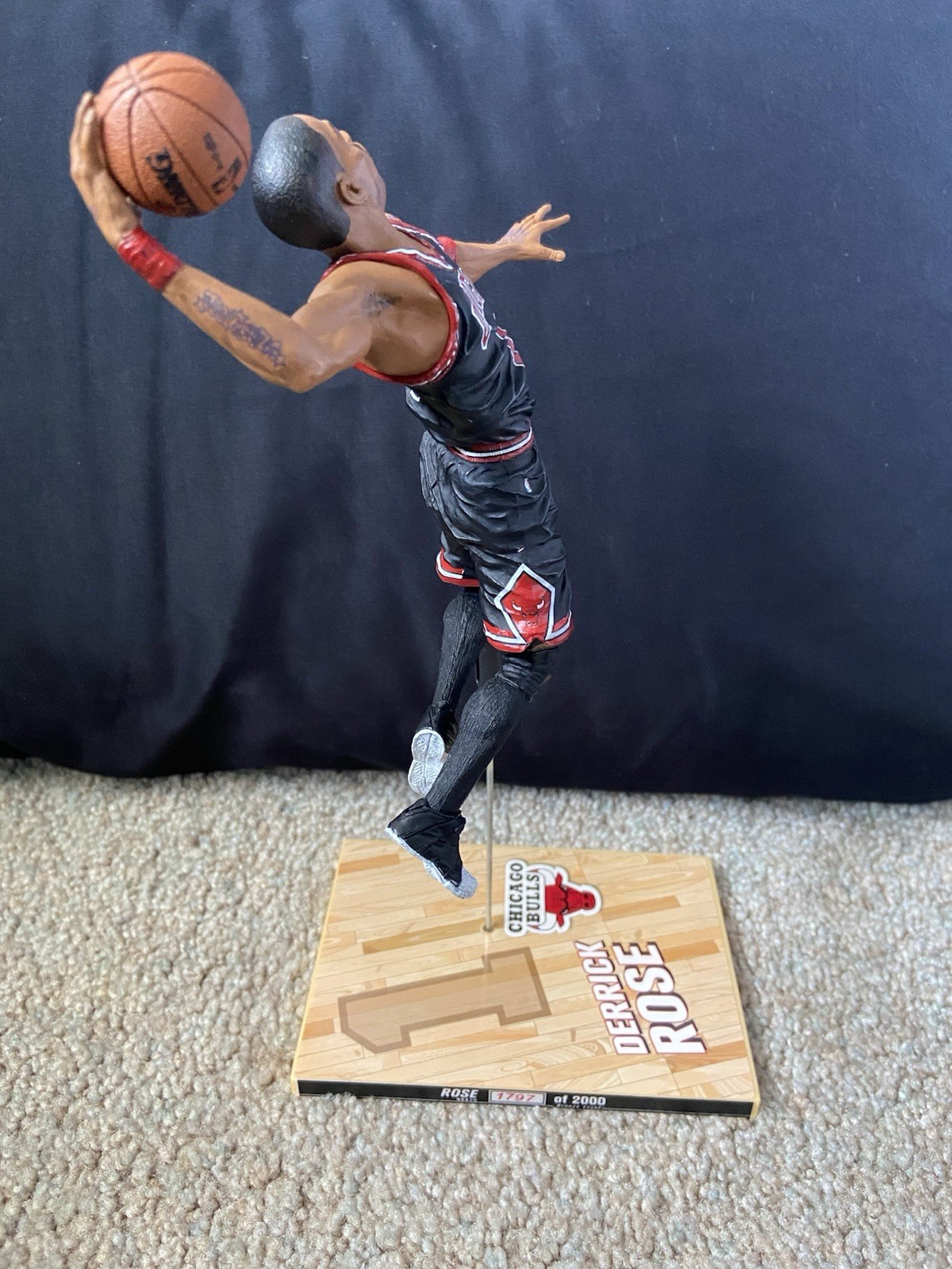 Derrick Rose Series 20 McFarlane Figure Chicago Bulls MVP Bronze Variant NBA