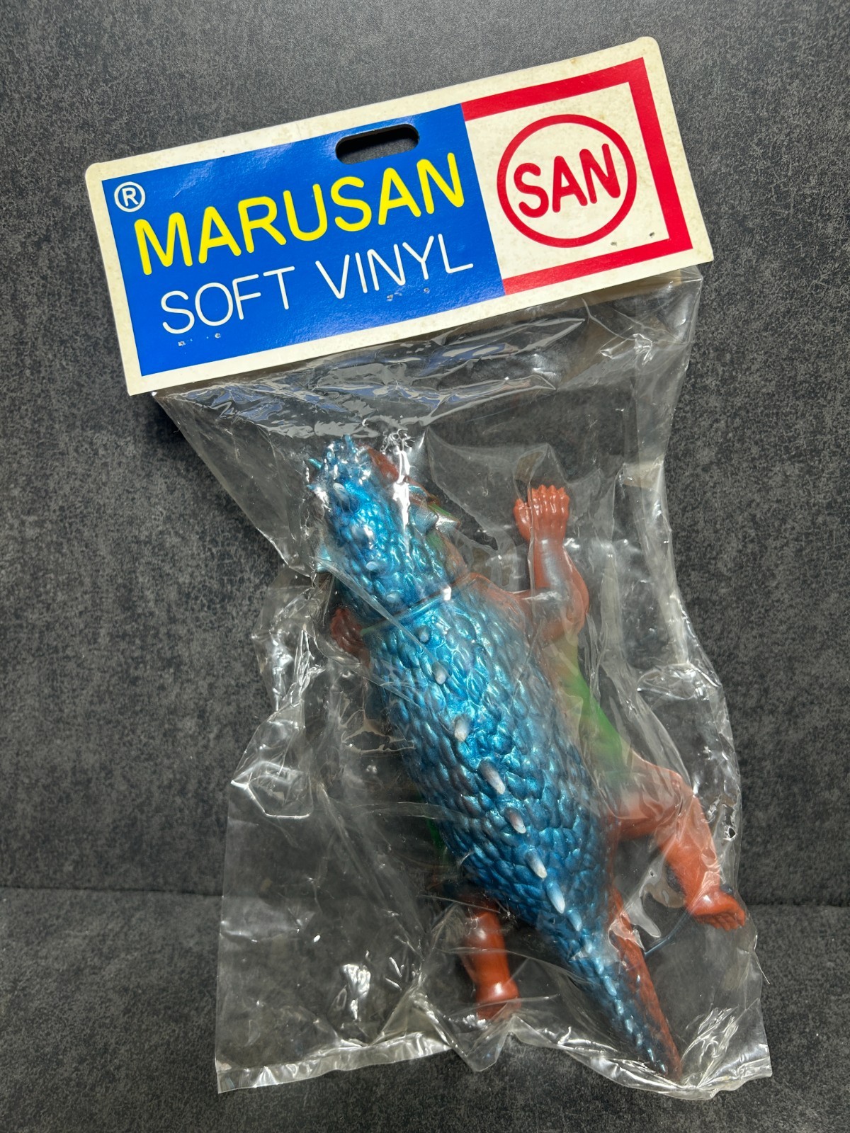Marusan Varan Sofubi 10&Prime; Soft Vinyl Figure Godzilla 2006 w/ Header & Bag