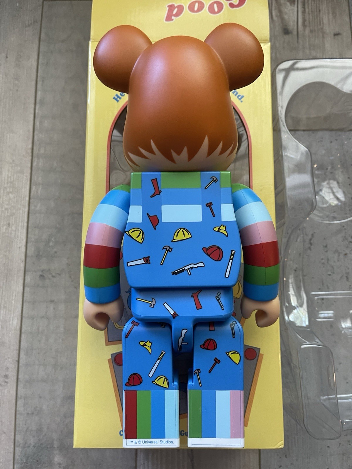 Bearbrick Chucky 400 Percent Child’s Play Good Guy Medicom Toy Figure