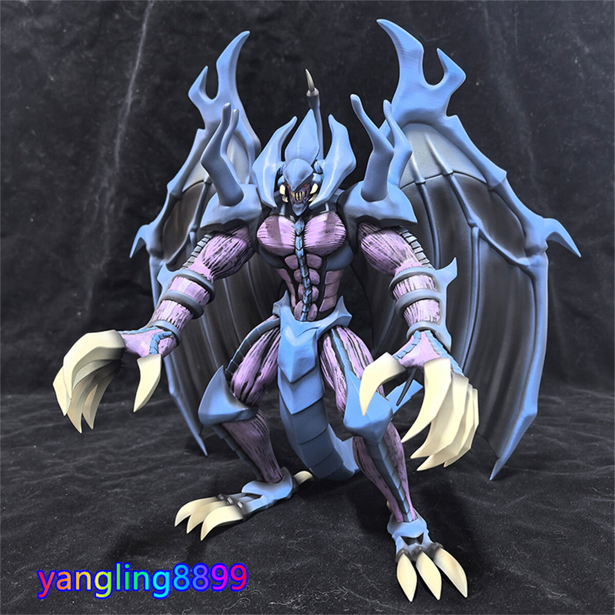 YU-GI-OH! Duel Monsters GX Raviel Lord of Phantasms Resin Figure Model Toy 30cm
