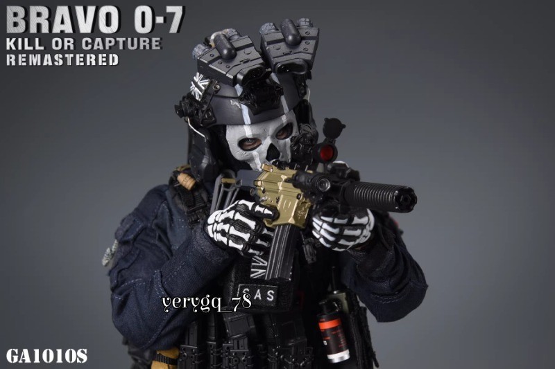 Easy & Simple ES-GA1010S BRAVO 0-7 Ghost 1/6 Action Figure In Stock