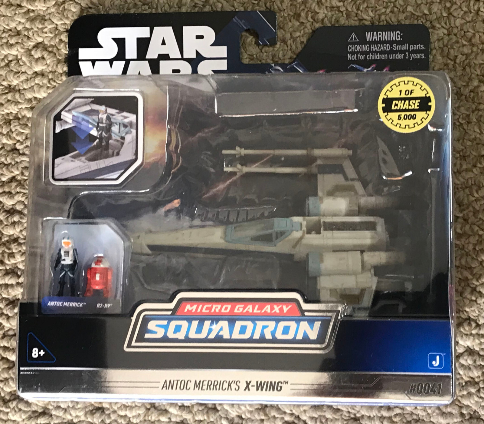 Star Wars Micro Galaxy Squadron Antoc Merrick&rsquo;s X-Wing Merrick 041 Chase Series2