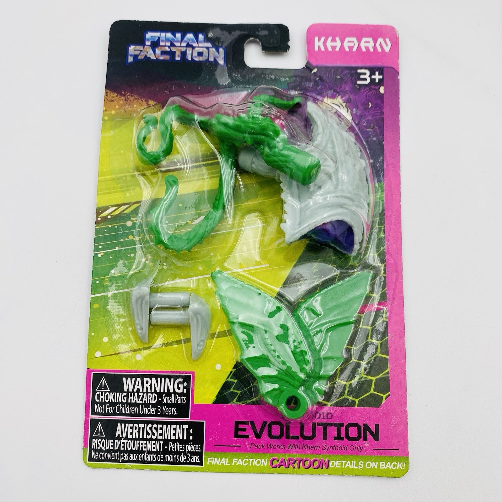 Final Faction Evolution Kharn Synthoid Action Figure Accessory Pack Lot – Sealed