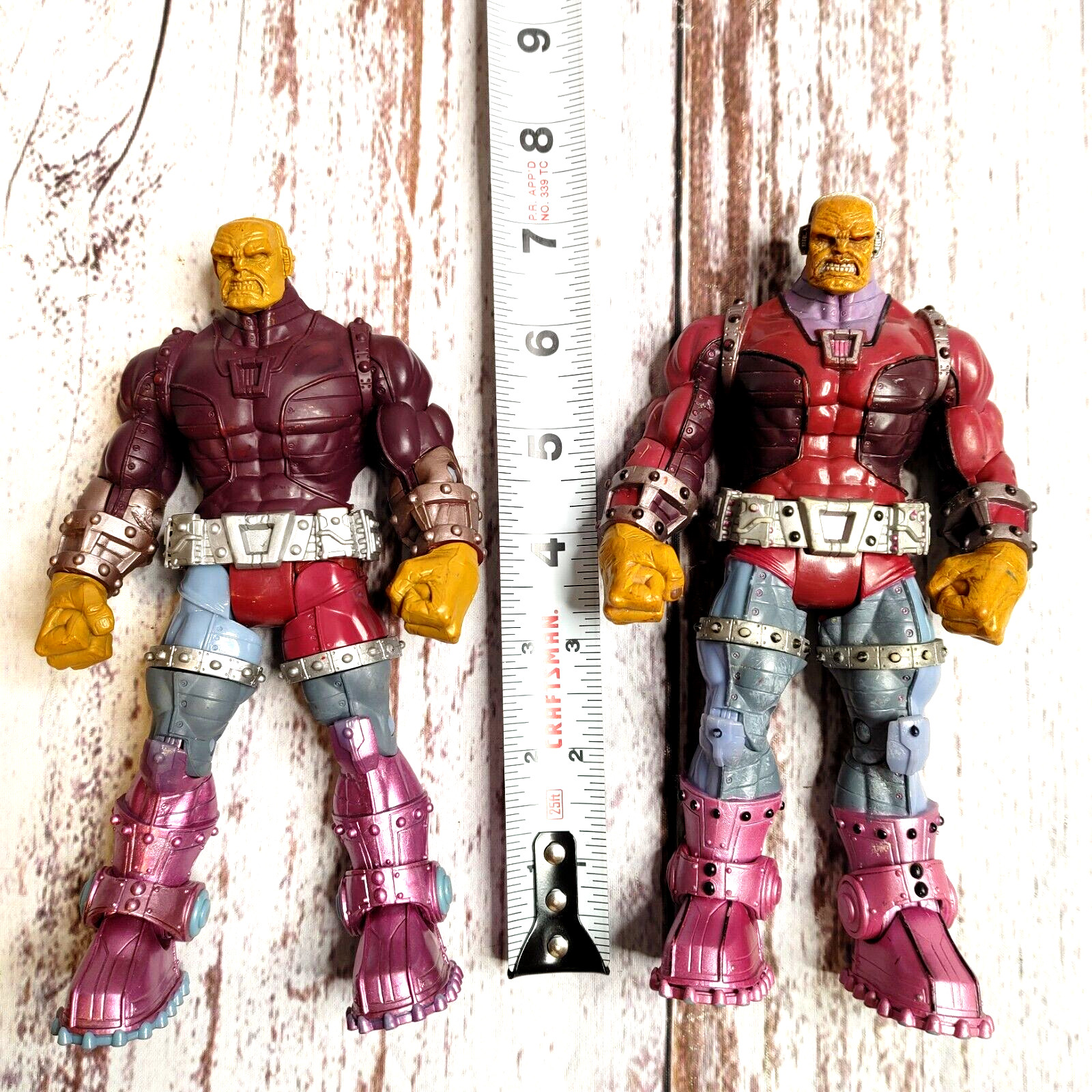 Prototype Plus the Retail DCU Super Heroes Mogul 7&Prime; Action Figure 2007 DC Comic.
