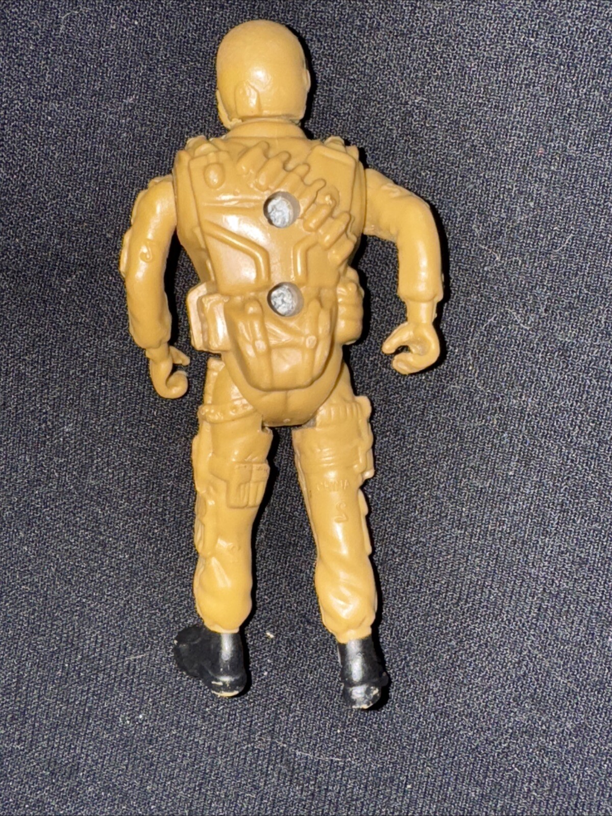 3.75&Prime; Desert Storm Soldier Trooper Poseable Action Figure Unbranded GI Joe Clone