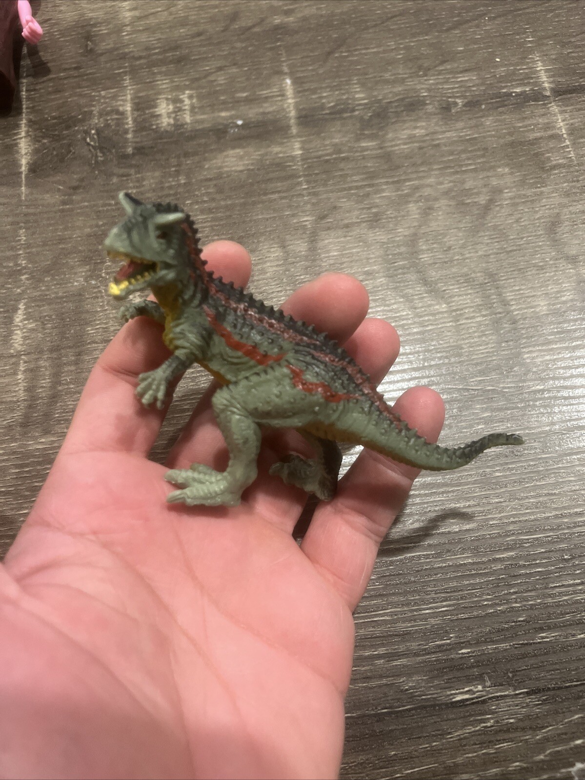 Kid Galaxy Carnotaurus Dinosaur Action Figure Toy 5” Long Great Detail