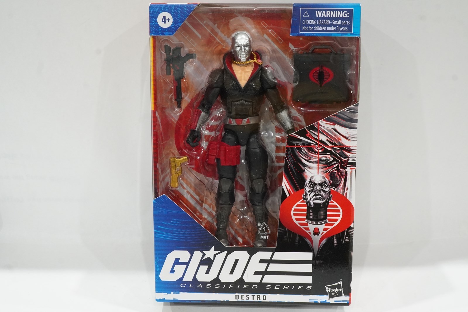 Hasbro G.I. Joe Classified Series #03 Destro 6&Prime; Action Figure NEW SEALED NIB
