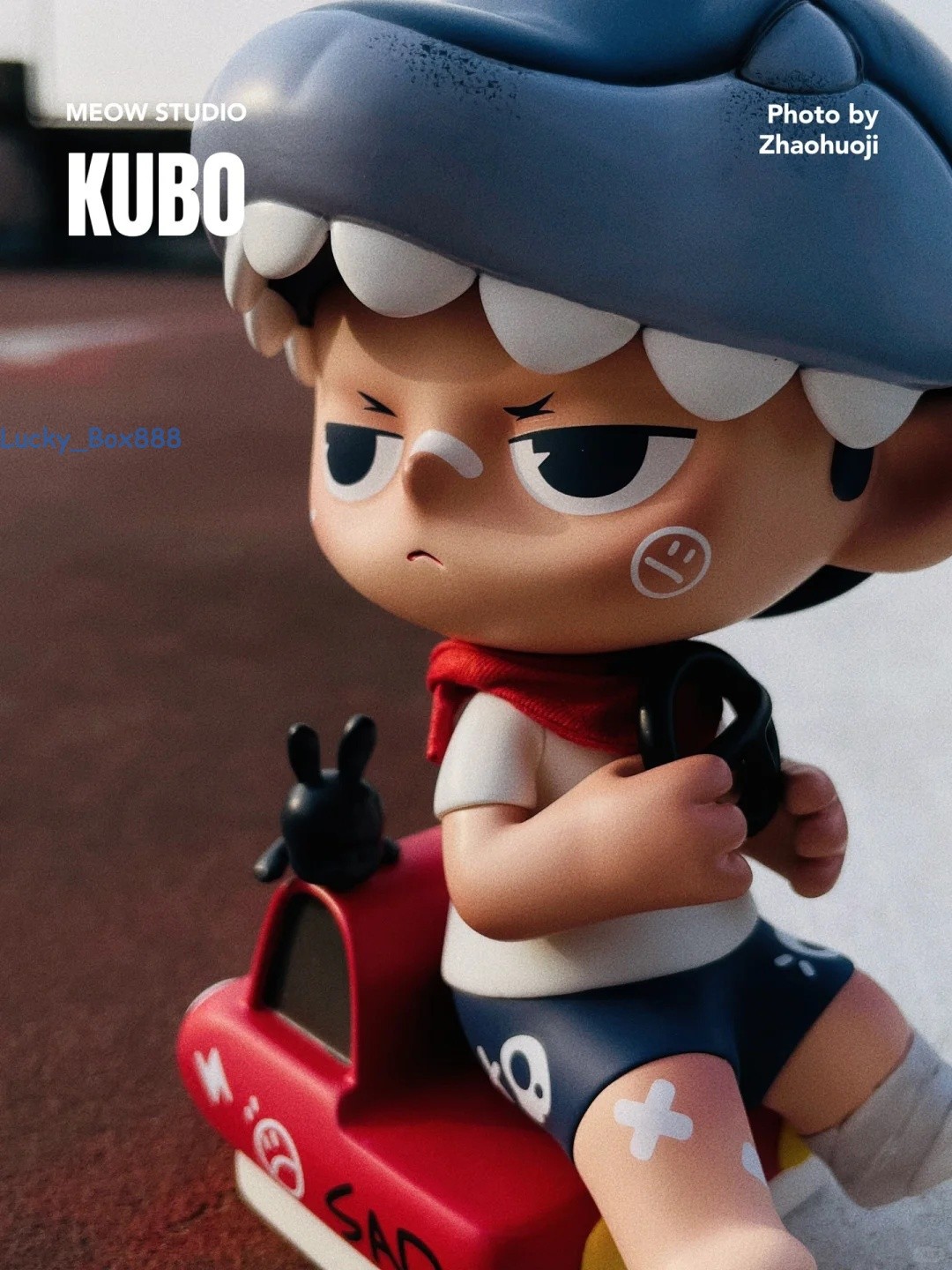 KUBO SPACE Shark Racer Limited Action Figure Toy Gift H13cm Doll Collective