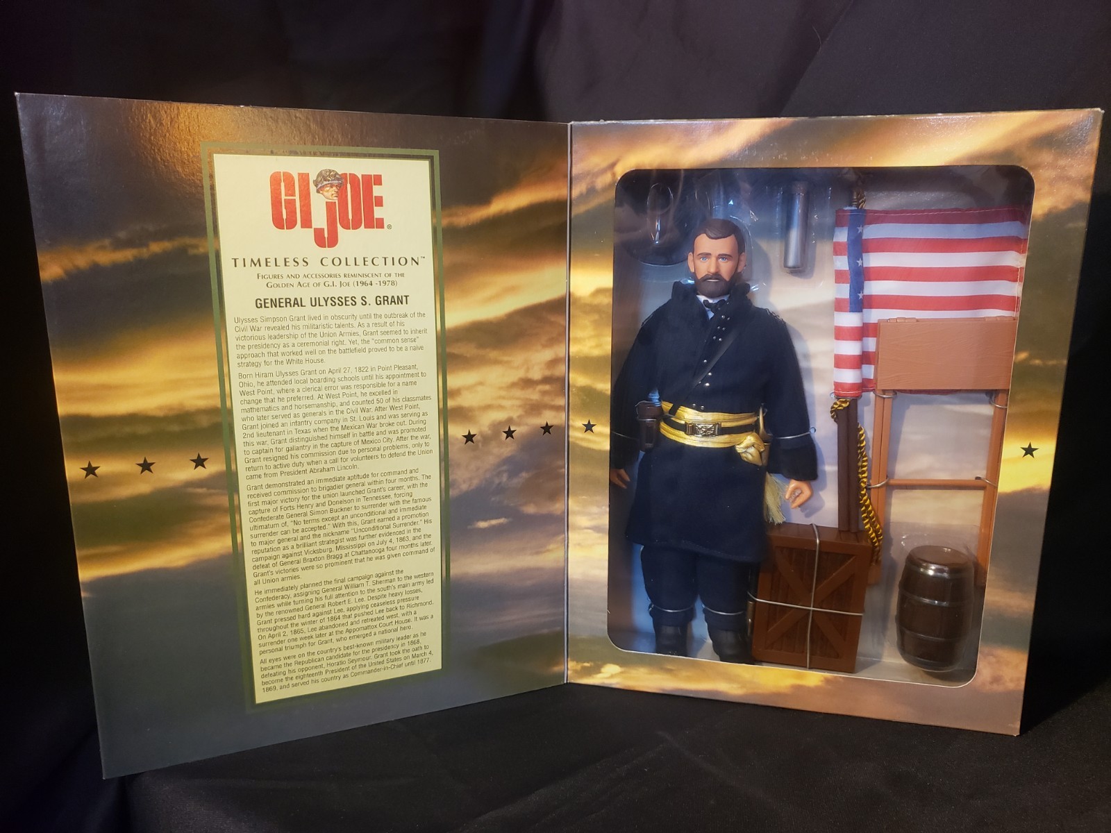 GI Joe General Ulysses S. Grant Civil War Series 1998 Timeless Collection