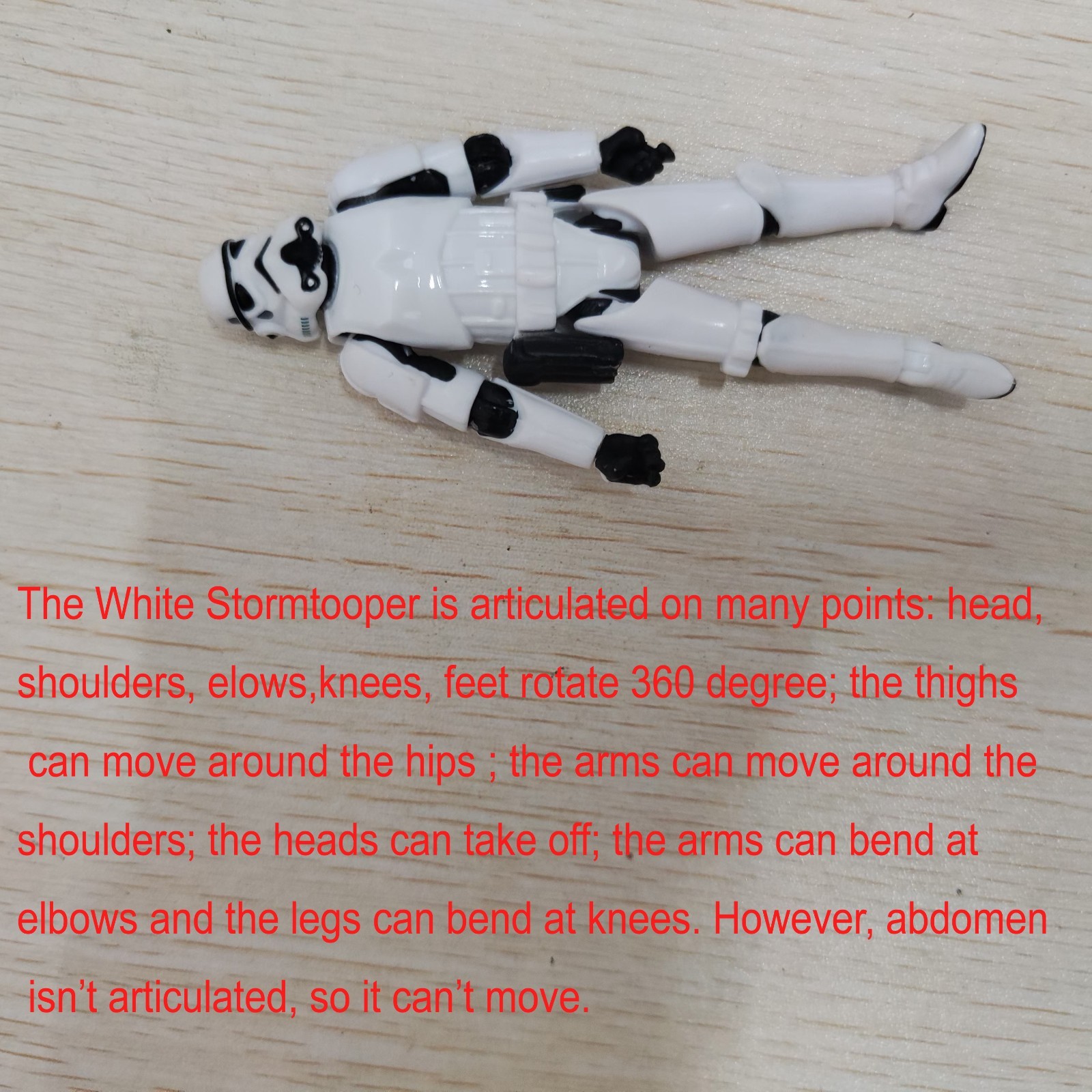 11pcs 3.75&Prime; Star Wars OTC Stormtrooper Darth Vader Action Figure + 20 Blasters