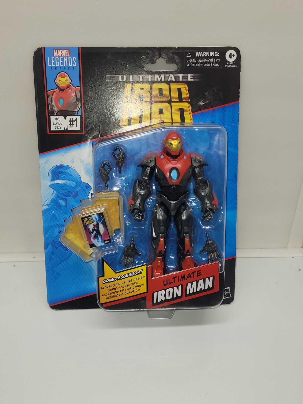 Marvel Legends Ultimate Iron Man Comic Book Series Cardback 2025