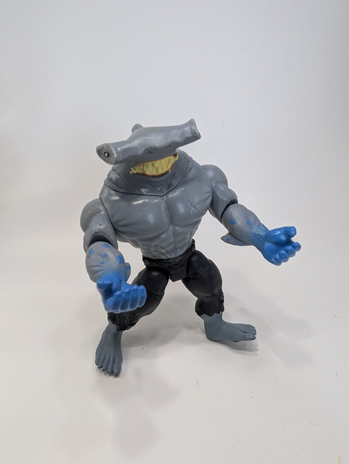 DC Comics Batman Spin Master King Shark and White Man-Bat Action Figures 4&Prime;