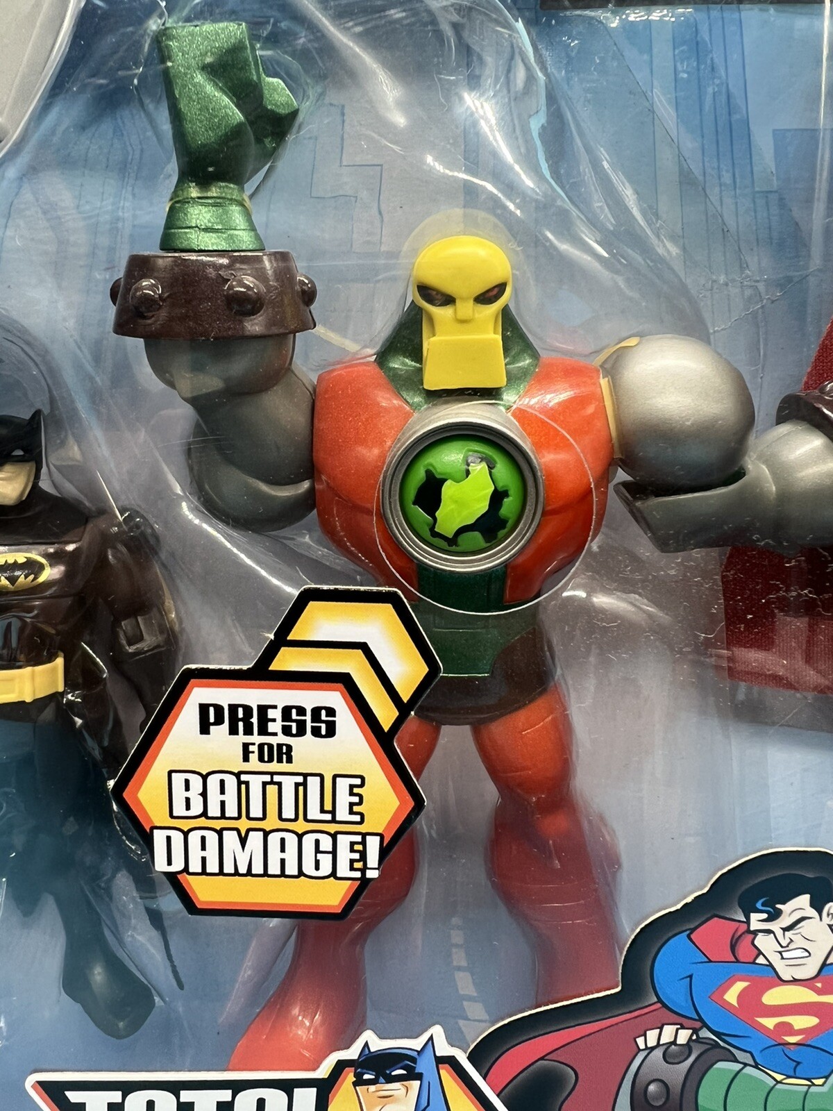DC Brave and the Bold Kryptonite Collision Battle Pack Batman Superman Metallo