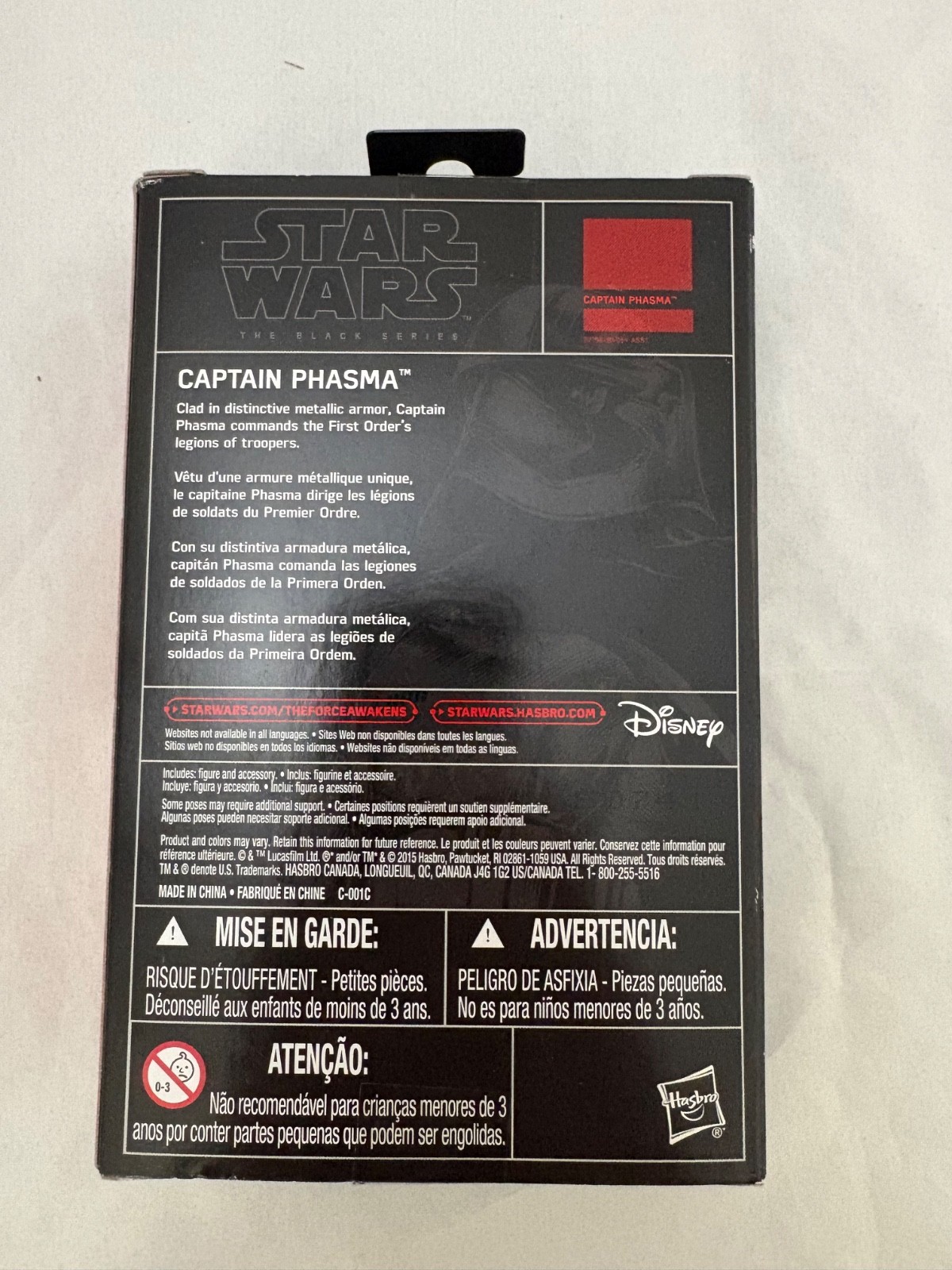 Star Wars: Black Series – Walmart Exclusive – Captain Phasma – 3.75&Prime; Figure