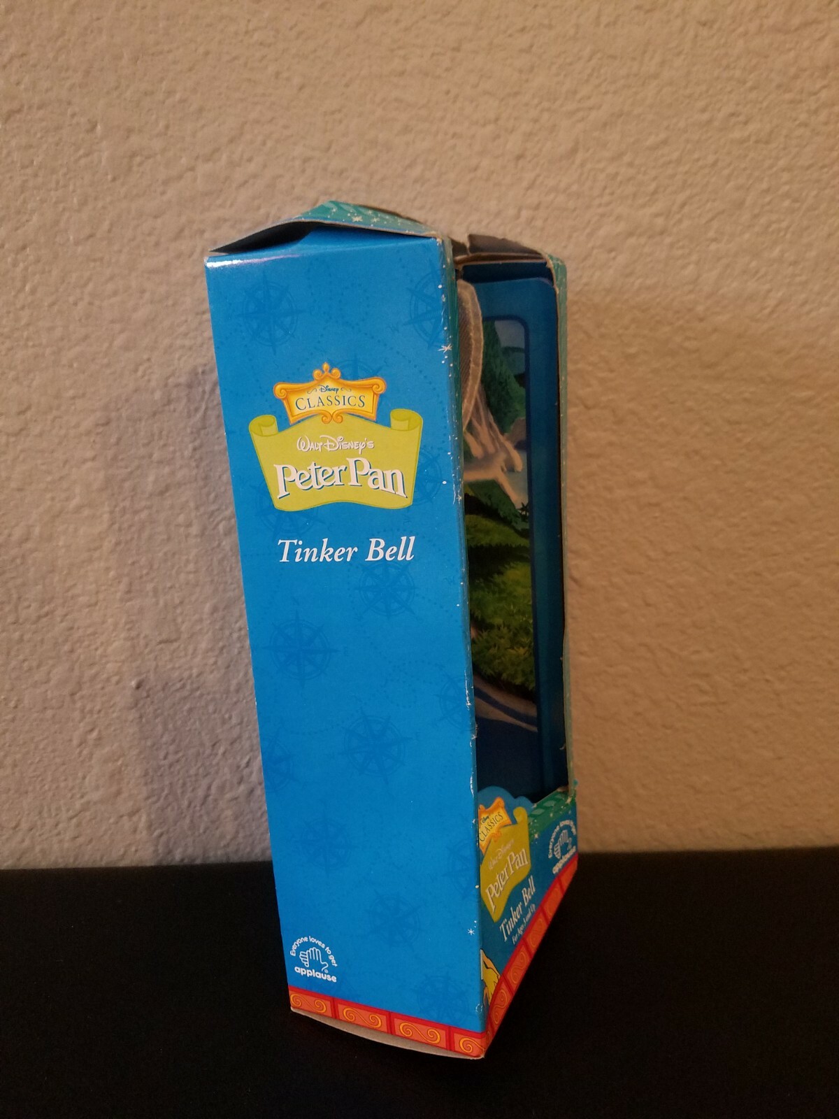 Applause Disney Classic Tinker Bell Doll in Box Peter Pan Story