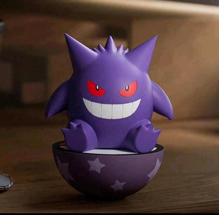 GENGAR-POKEMON-TUMBLER-ROLY-POLY WOBBLE FIGURE