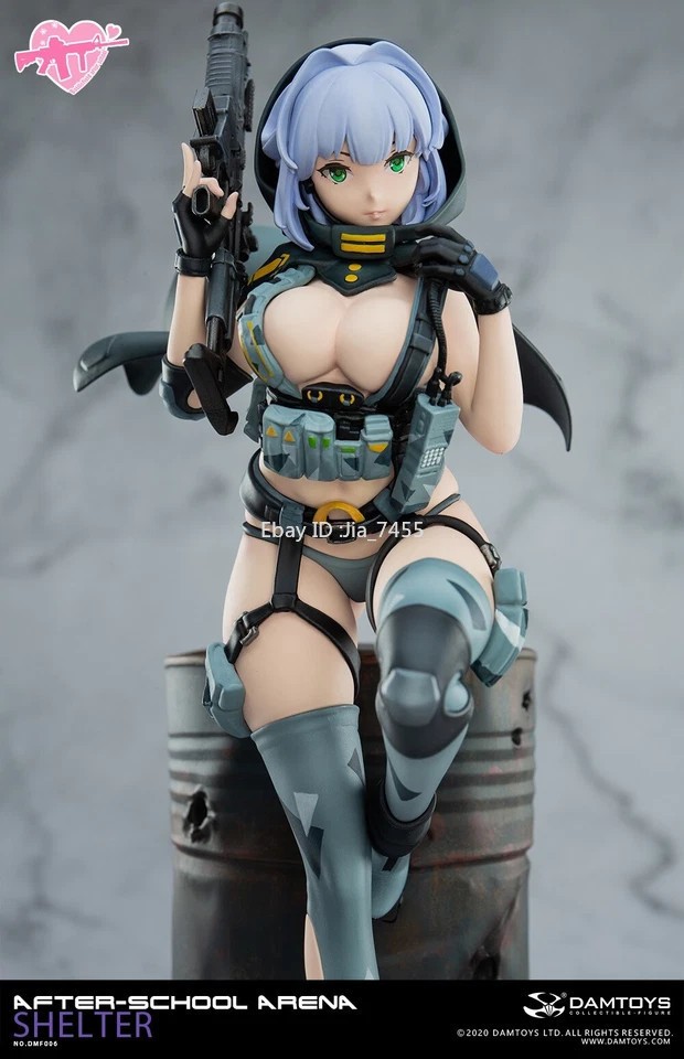 DAMTOYS DMF006 9&Prime; Static Figure Statue After-School Arena Vol.6 Shelter Figure