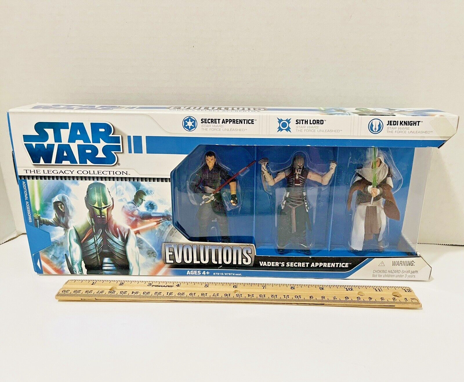 Star Wars Legacy Collection Evolutions Vader&rsquo;s Secret Apprentice 3.75&Prime; NIB