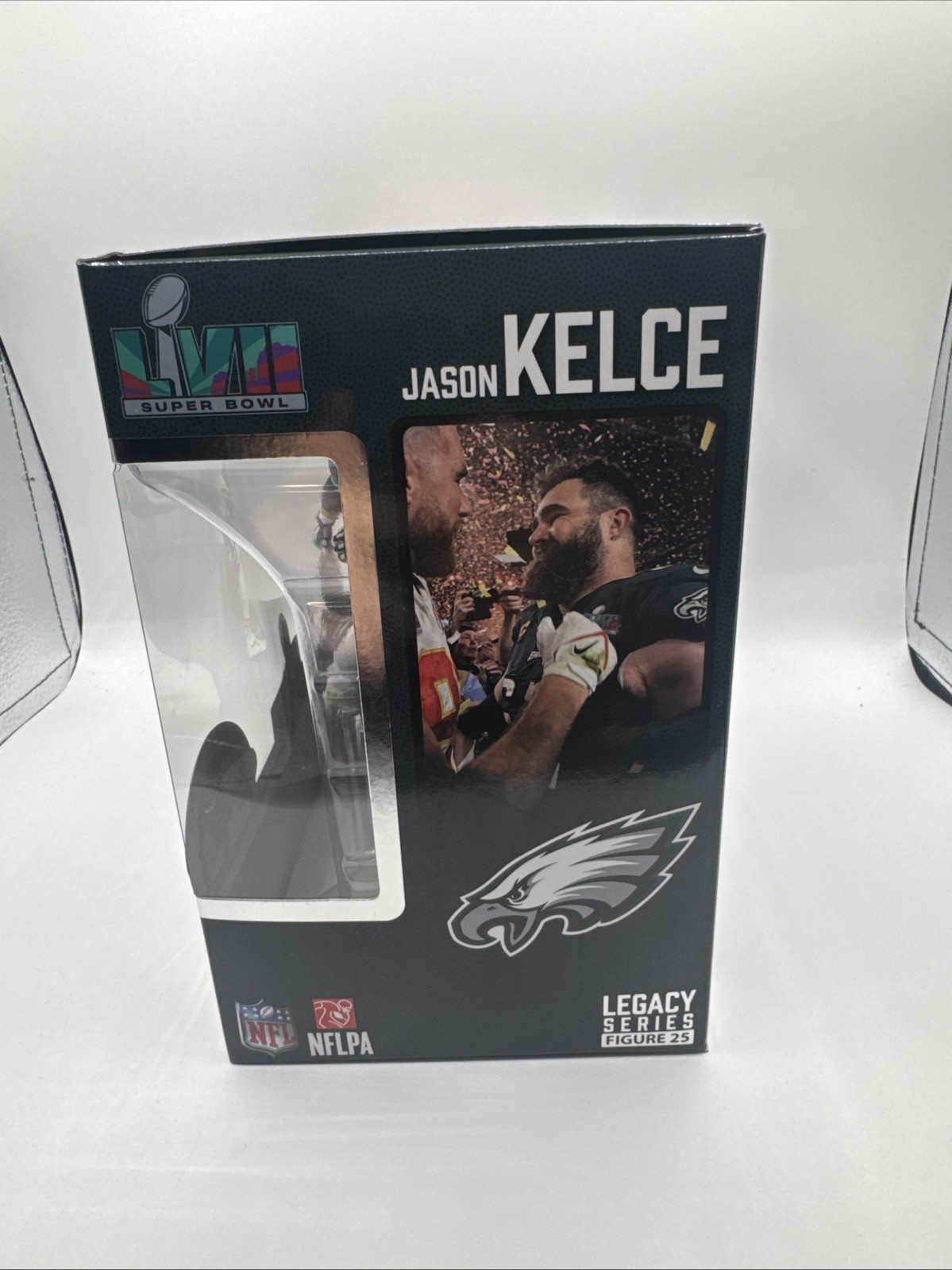 McFarlane SportsPicks TRAVIS KELCE & JASON KELCE 7&Prime; Figure 2-Pack Chiefs Eagles