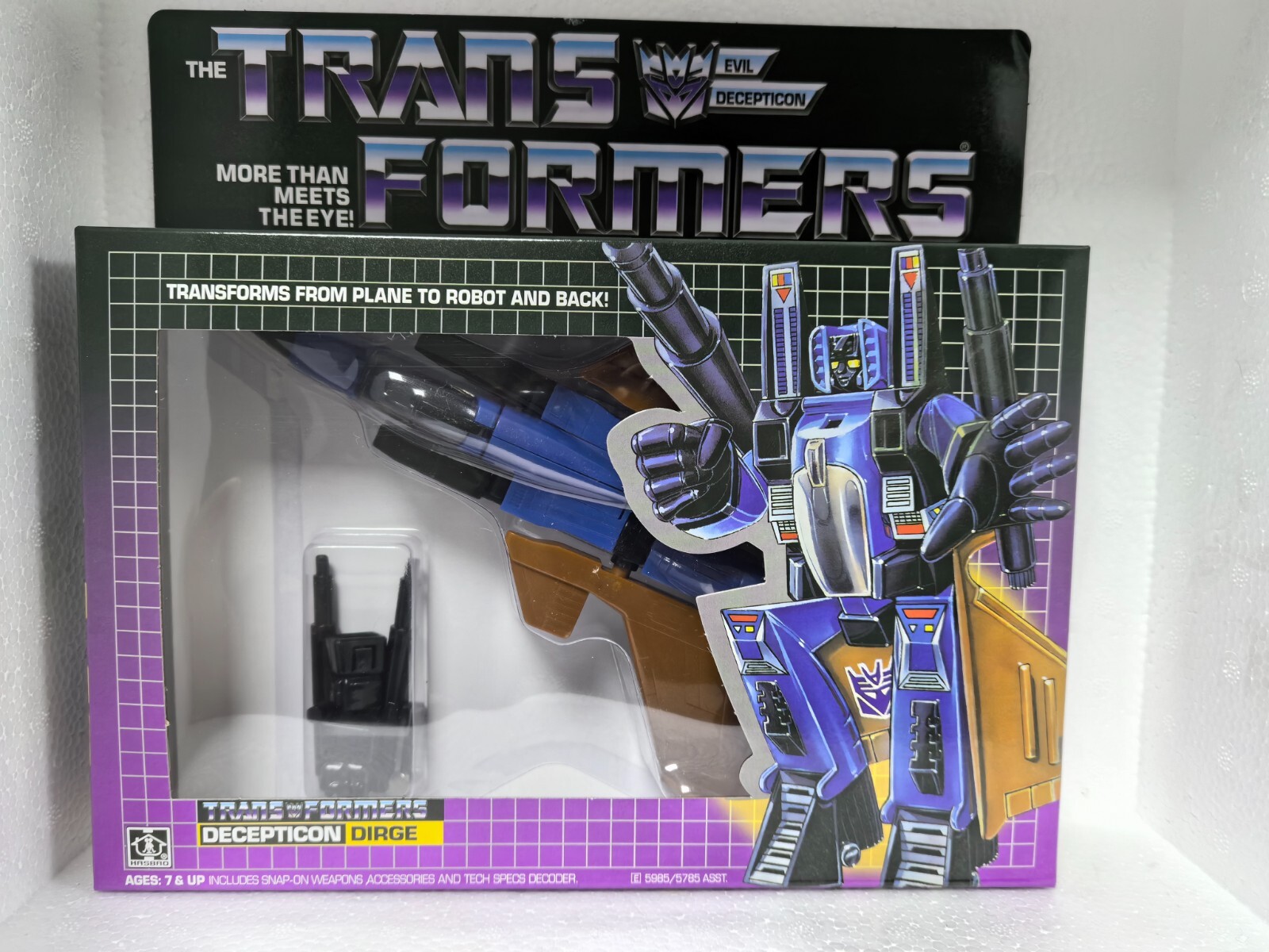 TRANSFORM G1 Reissue Ramjet/Thrust/Dirge Brand New 3 pcs Free SpeedPAK ship