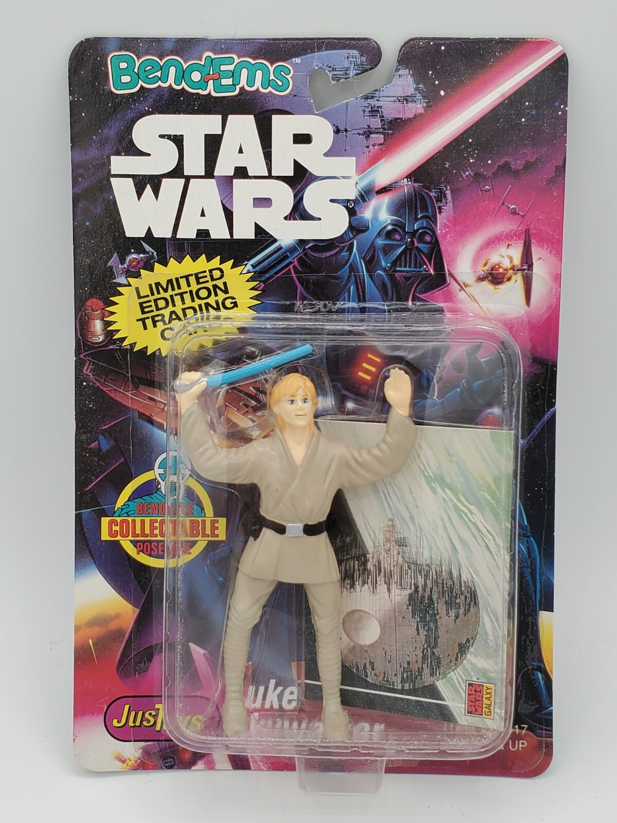 Star Wars Bend&rsquo;Ems Bespin Luke Skywalker 1993 with Limited Edition Trading Card