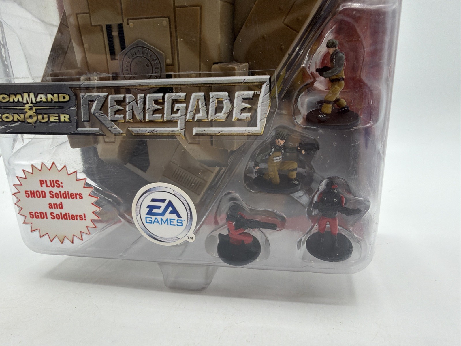 Command & Conquer Renegade Mammoth Tank W/10 Soldiers GamePro Presents NEW RARE