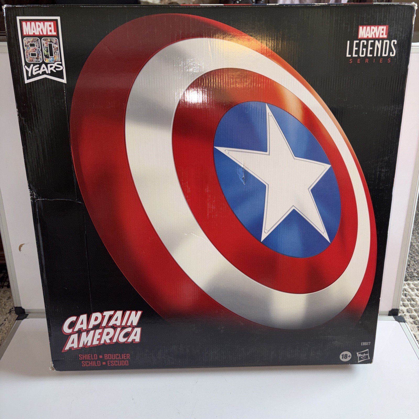 Marvel Legends Avengers Falcon And Winter Soldier Captain America Shield Holiday