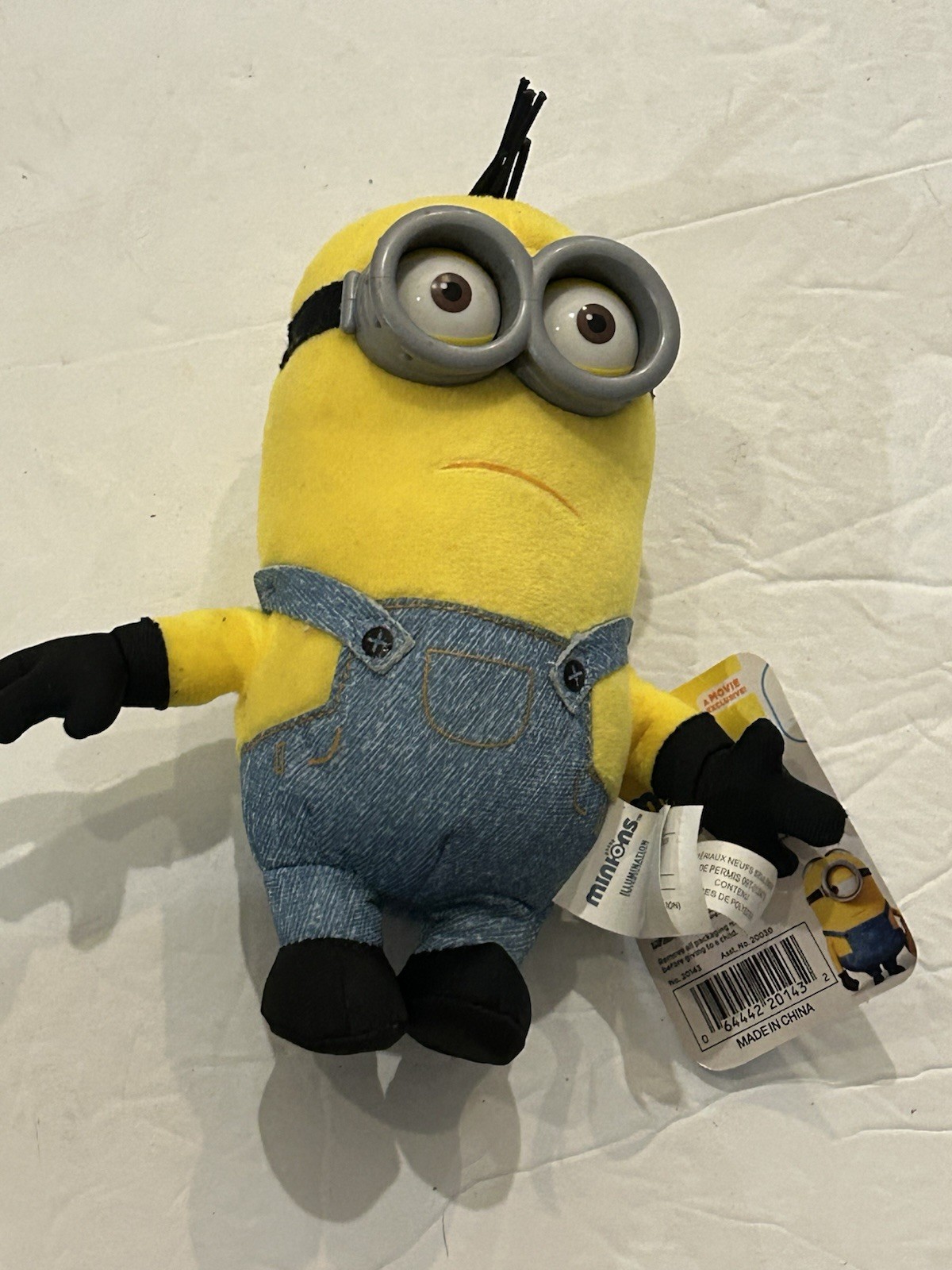 Minions Plush Toy By Thinkway Toys 7&Prime; Despicable Me Universal Studios Kevin NWT