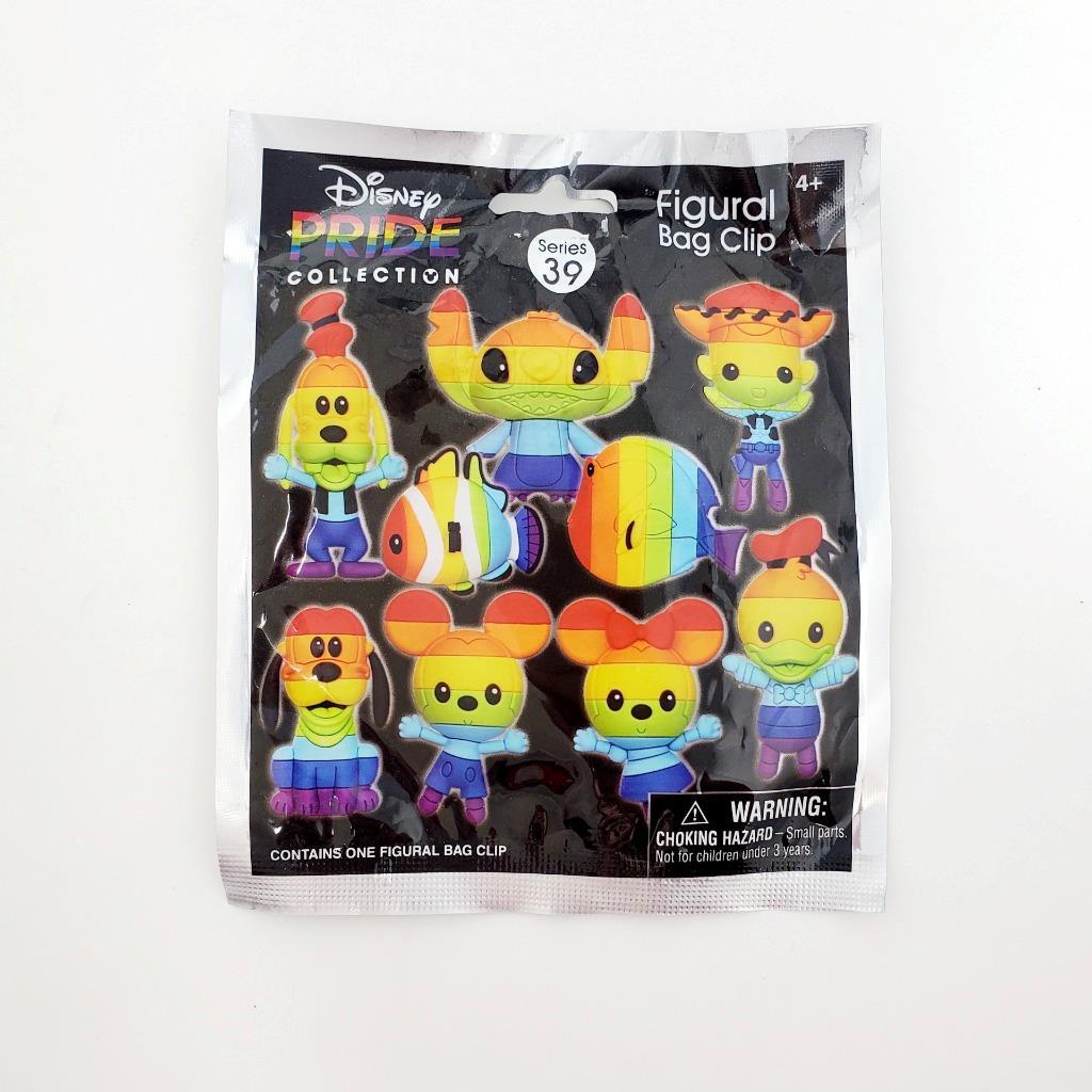 Disney Pride Collection Series 39 Figural 3D Bag Clip – YOU CHOOSE!