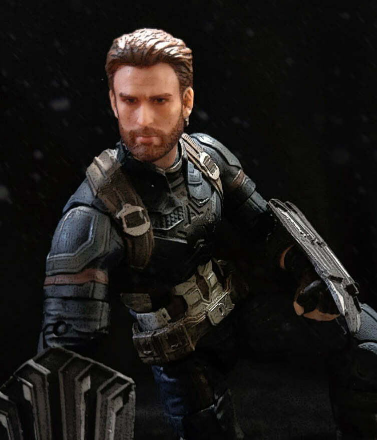 1/12 captain infinity head chris evan Preorder shipped within 7 Day