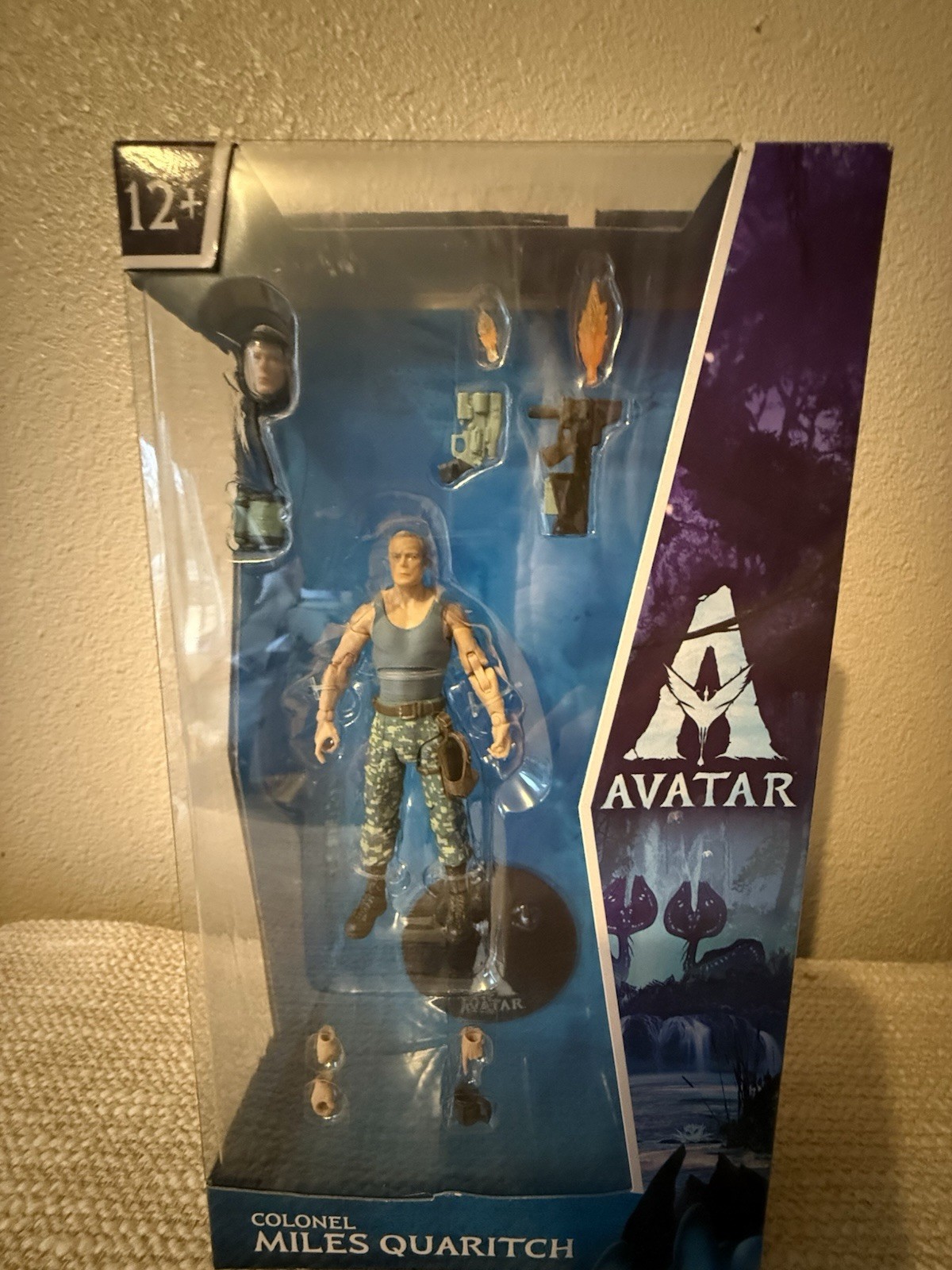Avatar Colonel Miles Quaritch Action Figure 2022 Mcfarlane New Sealed