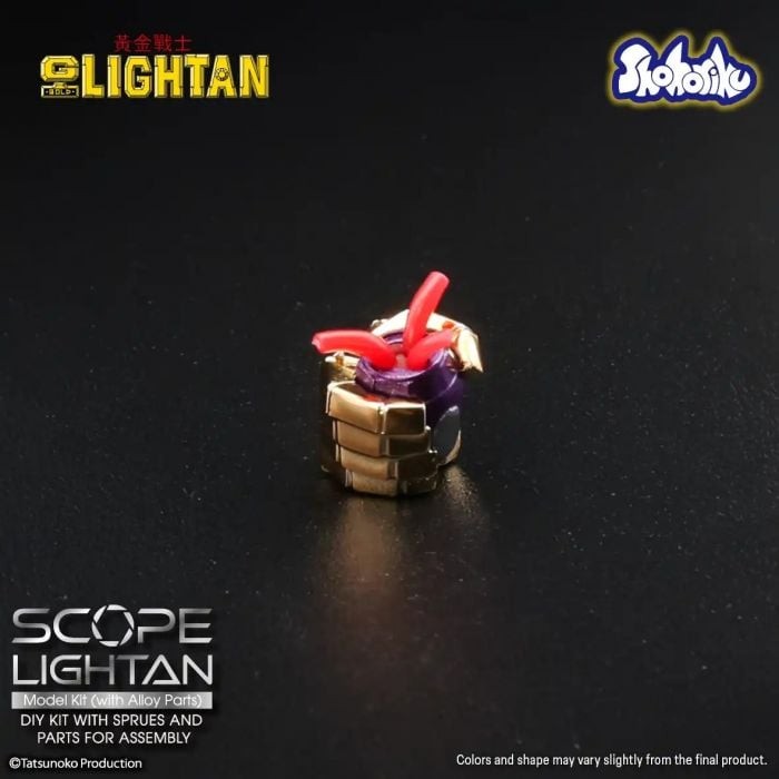 Shohoriku Action Figure – Scope Lightan (Golden Warrior Gold Lightan)