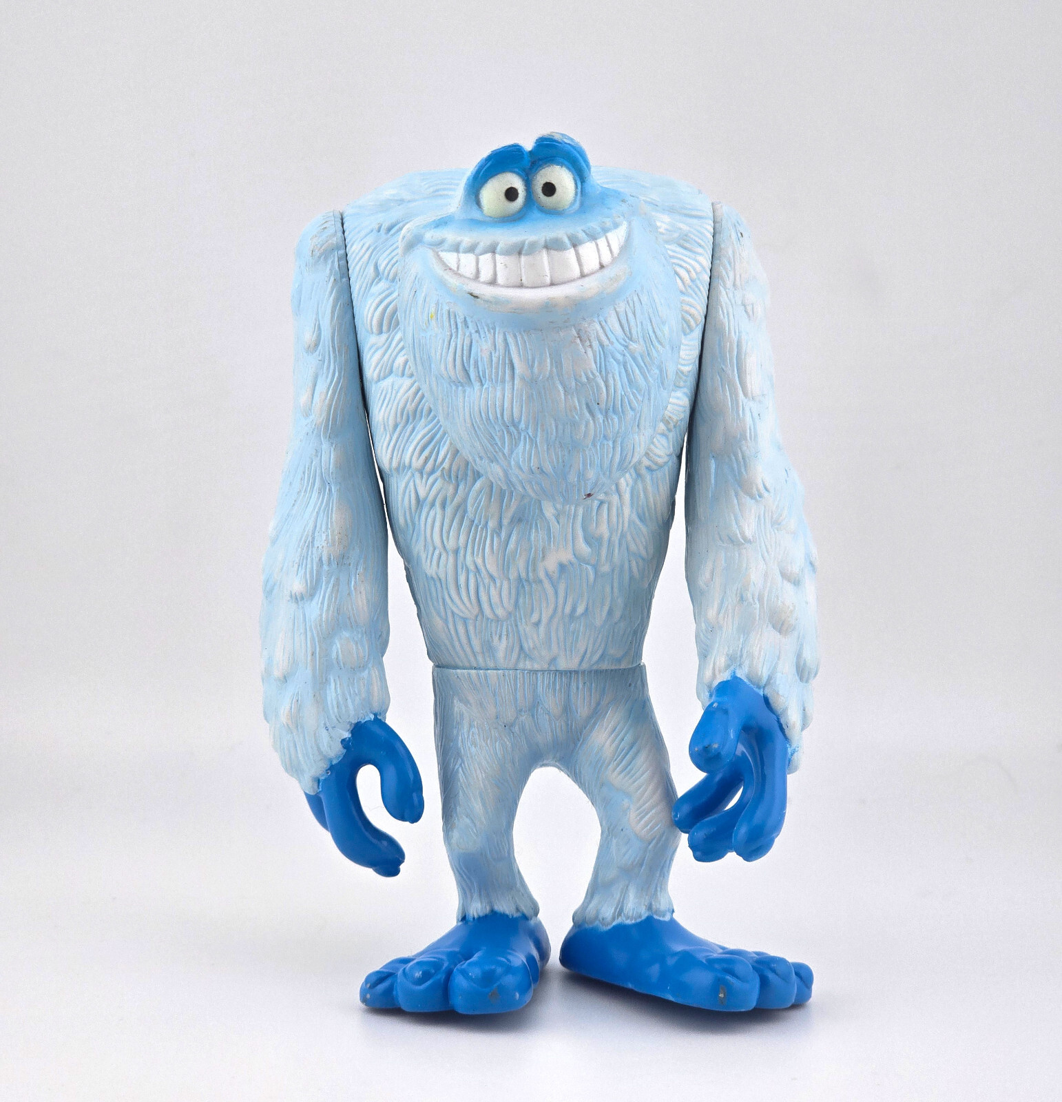 Disney Monsters Inc Abominable Snowman Yeti 4.5&Prime; Figure Pixar McDonalds 2001