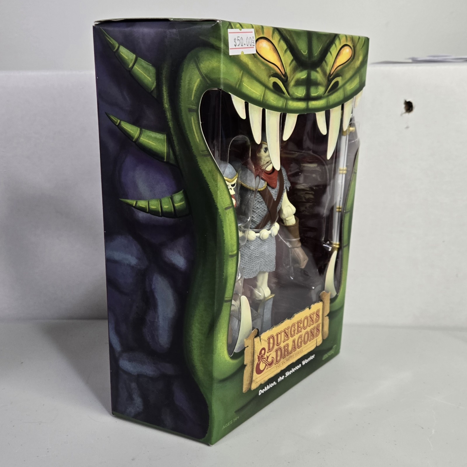Dungeons & Dragons Animated Series Dekkion Skeleton Warrior – Super 7 Ultimates