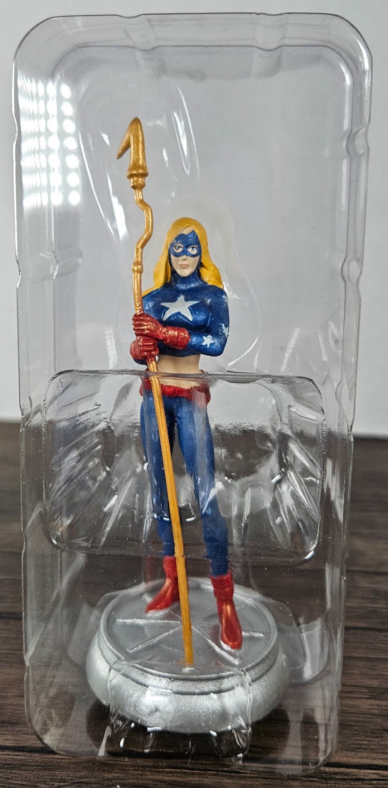 WHITE PAWN STARGIRL Eaglemoss DC Chess Collection #79 sealed, no magazine