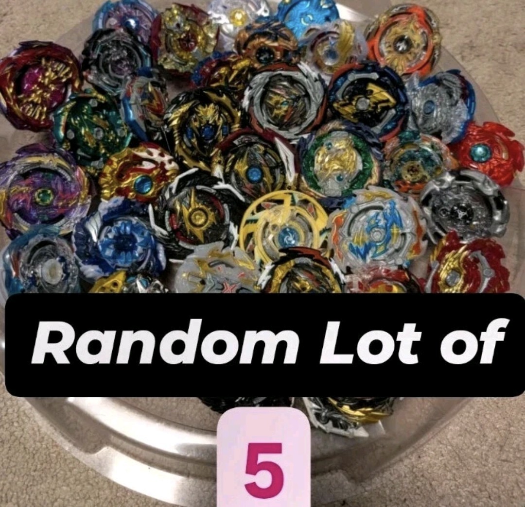 Beyblade Burst Random LOT OF 5 Takara Tomy Authentic Japanese Product NO FAKES