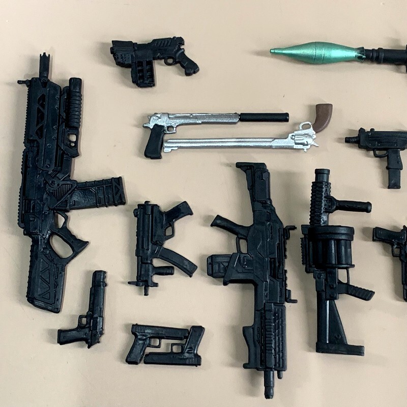 17pcs Munitions Pack Guns Blaster Weapons For 6 » or 7&Prime; Action Figure McFarlane